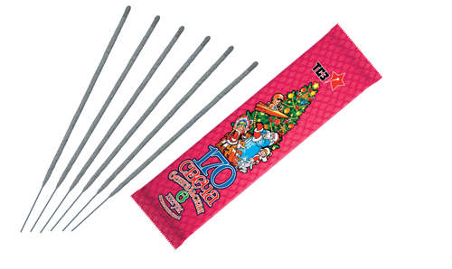  Бенгальские свечи 6 шт 170 мм в пакете  в Апатитах